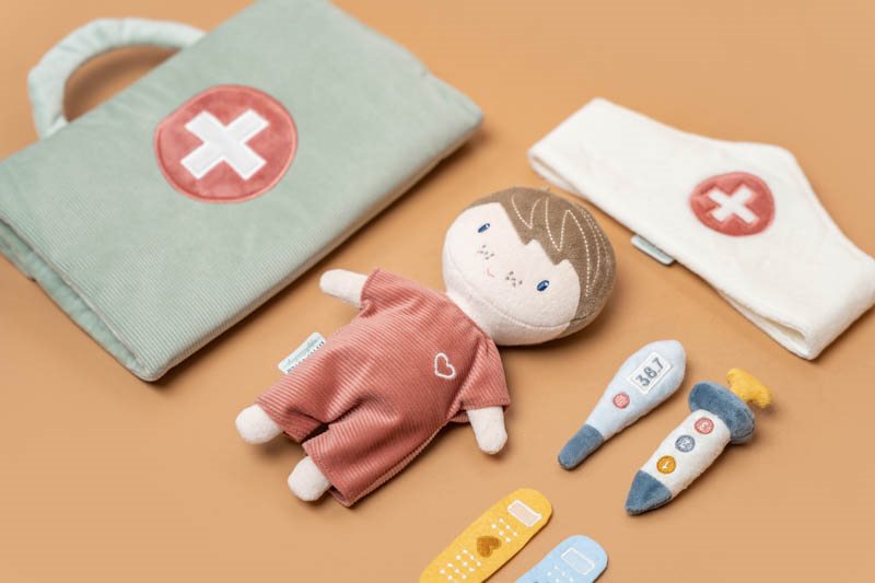 Jim Puppe Doktor-Spielset