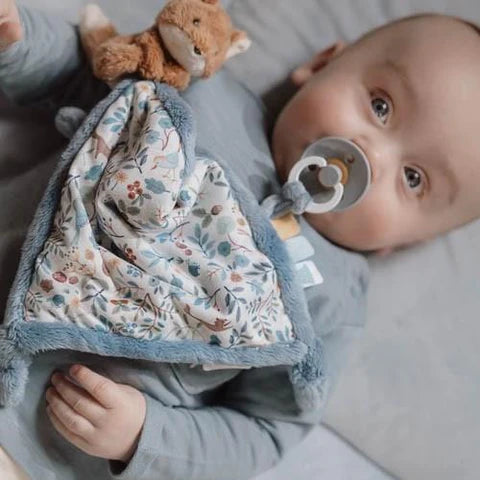 Kuscheltuch - Forest Friends - Blau