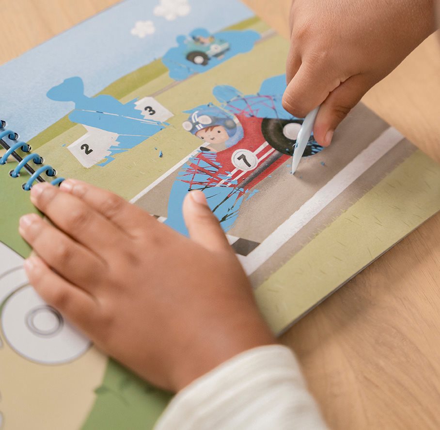 Kratzen und Zeichnen Buch