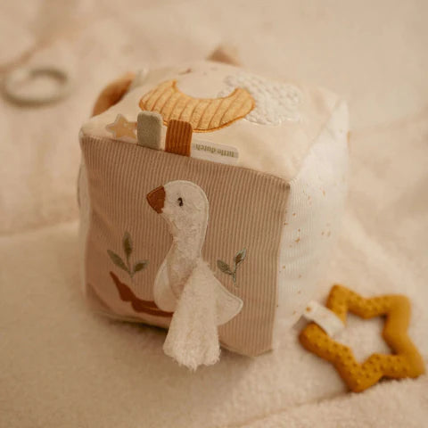 Aktivitätswürfel - Beige - Newborn Naturals