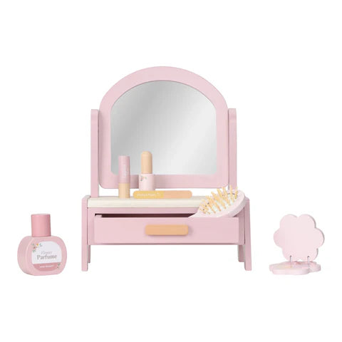 Holz Frisiertisch - Rosa - Essentials