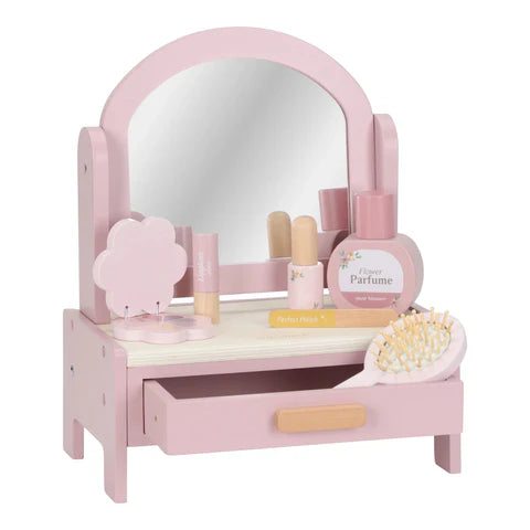 Holz Frisiertisch - Rosa - Essentials