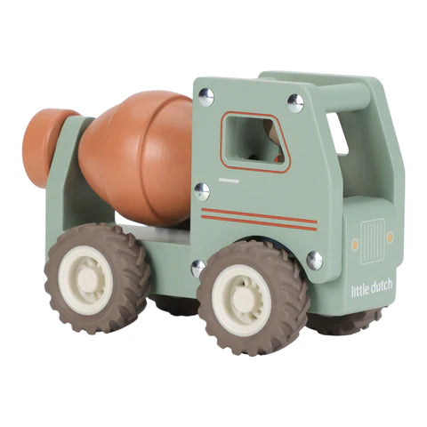 Holzbetonwagen – Grün – Essentials