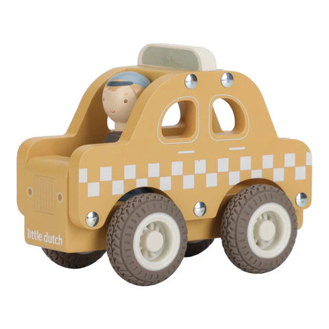 Holztaxi – Gelb – Essentials