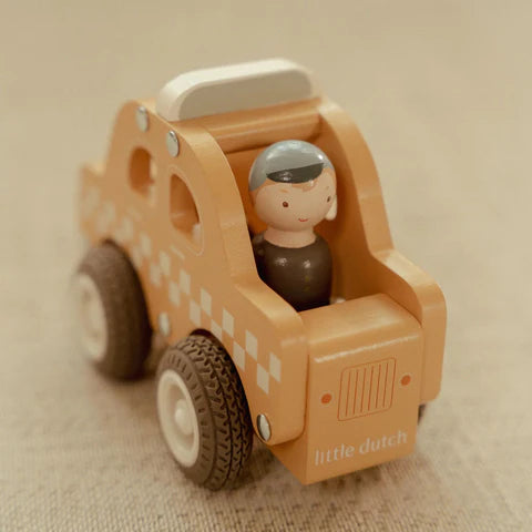Holztaxi – Gelb – Essentials
