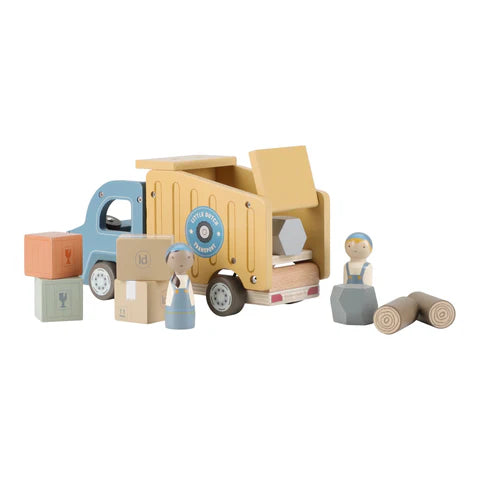 Holz-Kipplaster – Mehrfarbig – Essentials