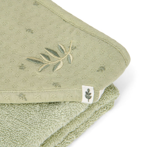 Badetuch - Sage- 75x 75- Essentials
