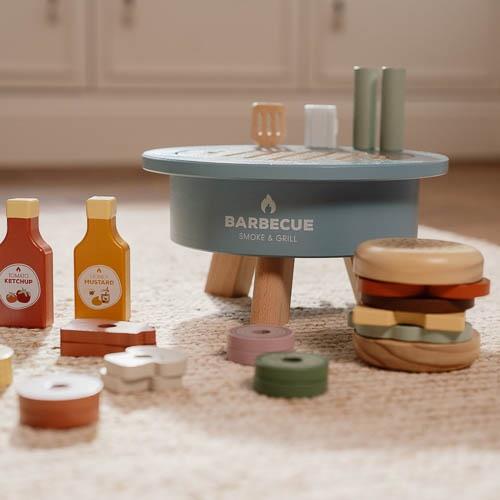 Barbecue Set Holz LD