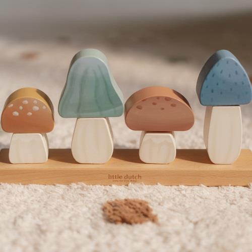 Little Dutch Stapelpilze - Forest Friends