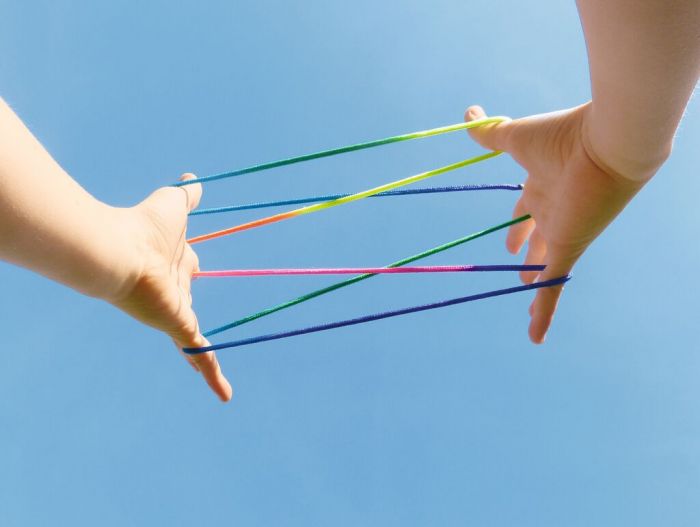 Buntes Farbenspiele-Band