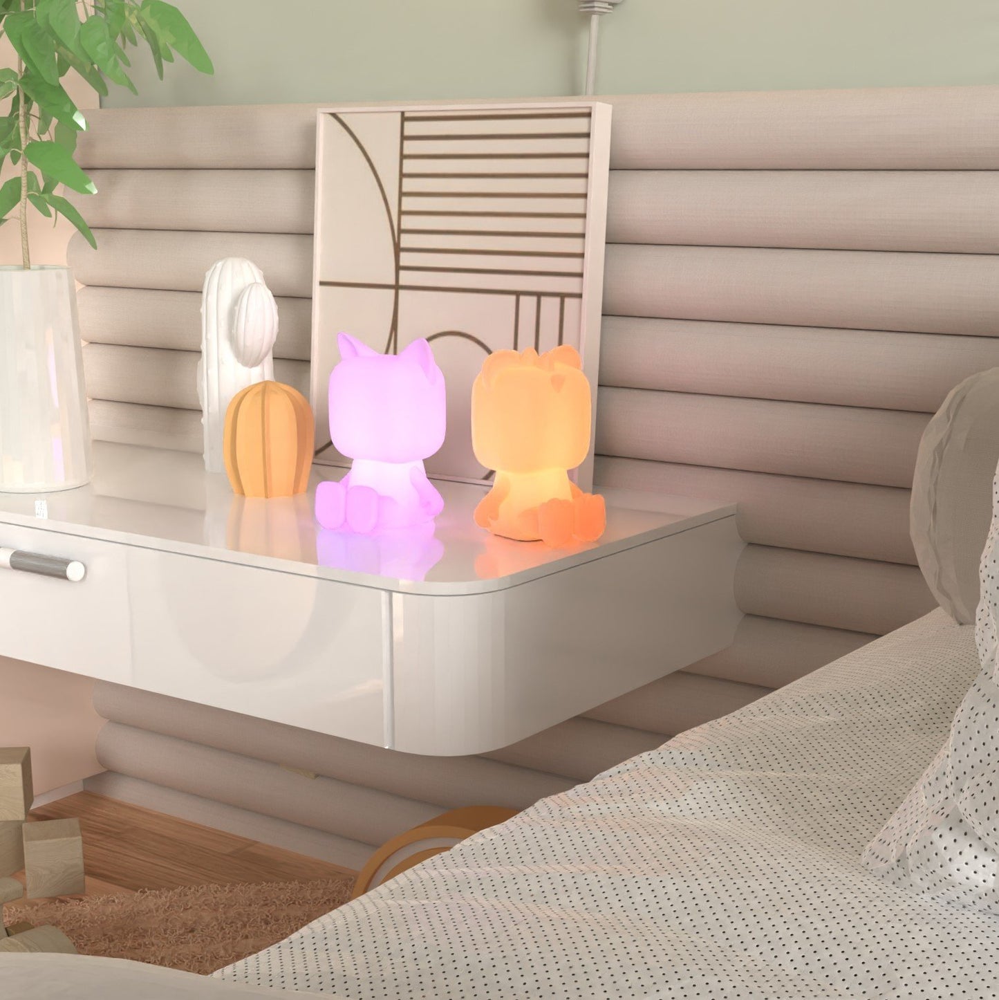 Mob Dino Light - light 7 colours - 10/12 hours