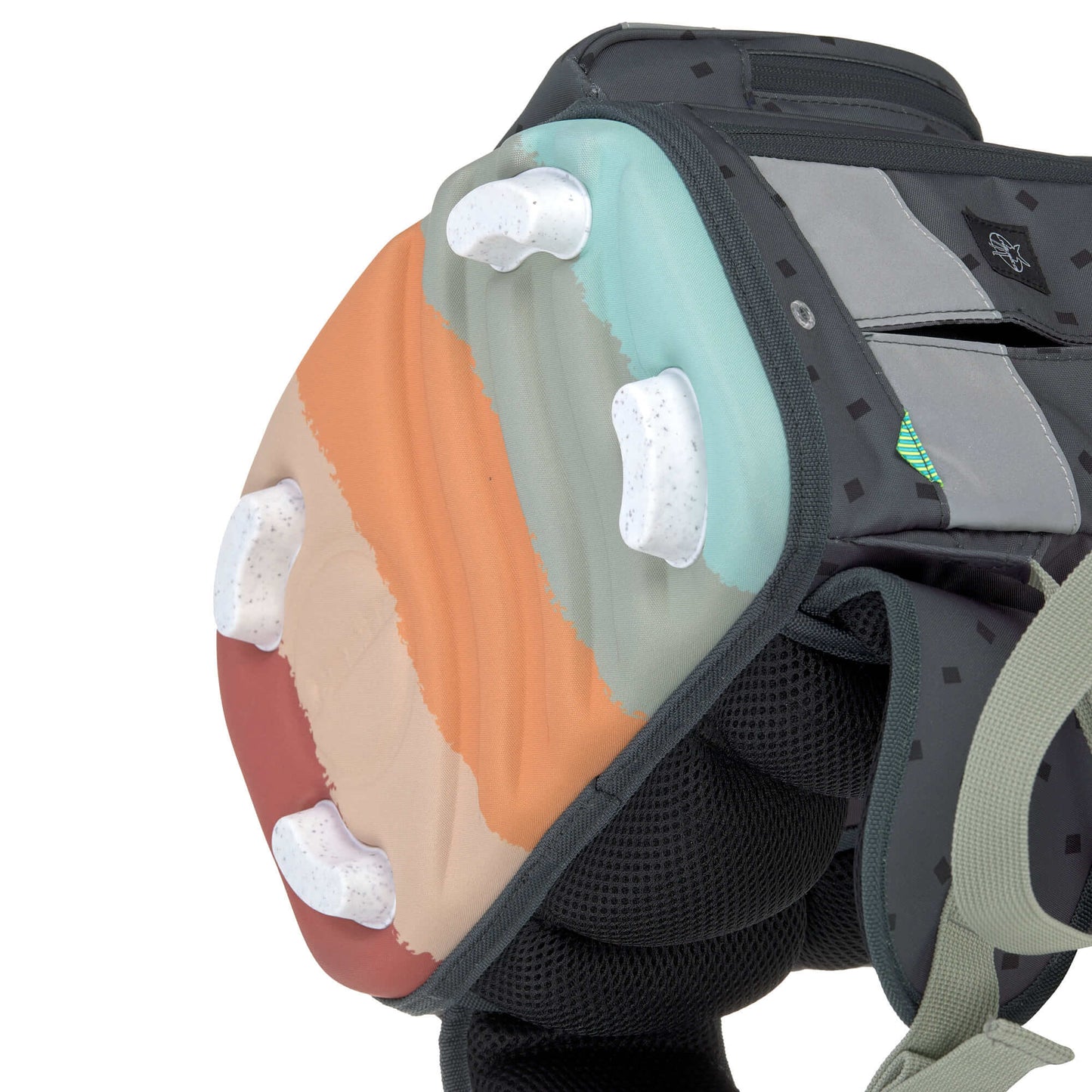 Schulranzen Set 7-teilig, Boxy Unique Speckles Anthracite