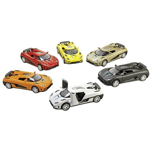 Sportwagen Momentum, Licht und Sound, Spritzguss, sortiert