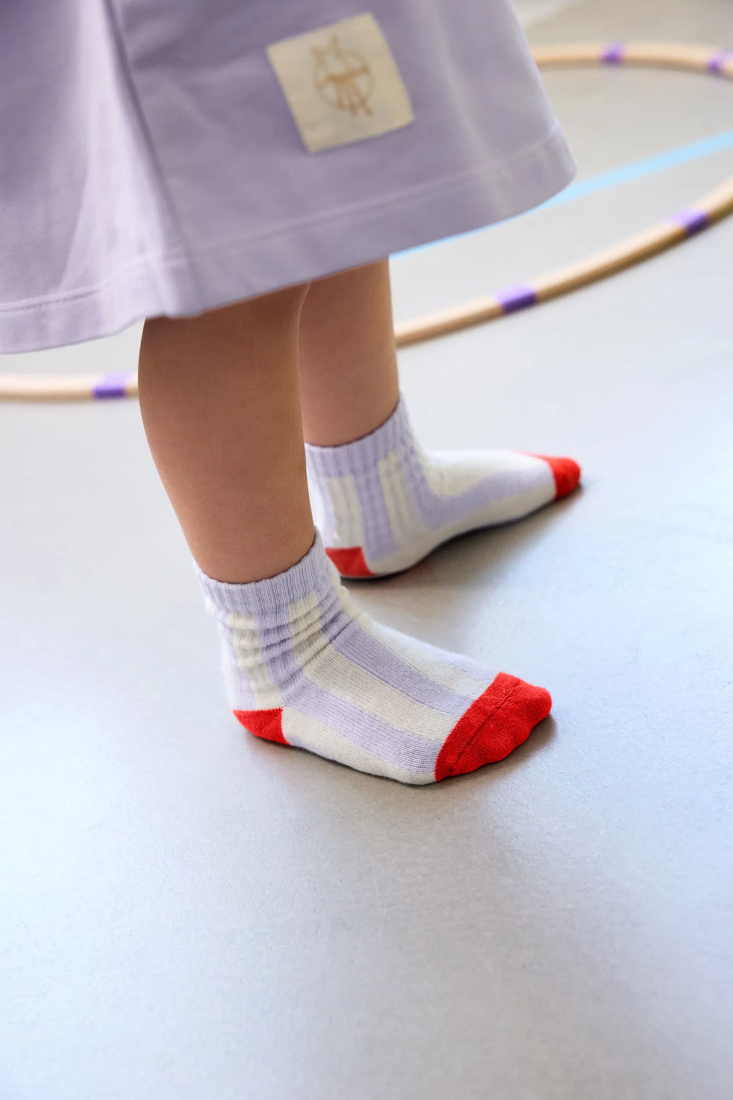 Tennissocken Kinder 3er-Set - Bio Baumwolle, Katze