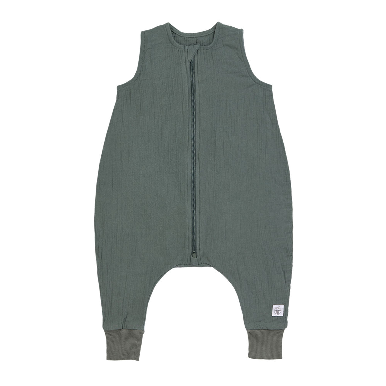 Musselin Kinder Schlafoverall 1 TOG - Bio Baumwolle in vielen Farben
