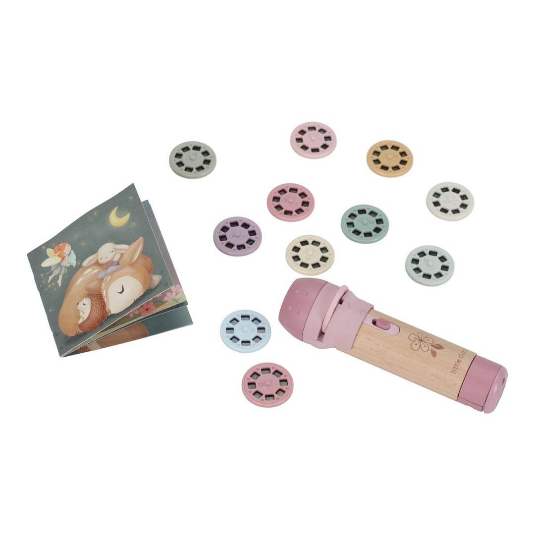 Geschichten Projektor Taschenlampe - Rosa