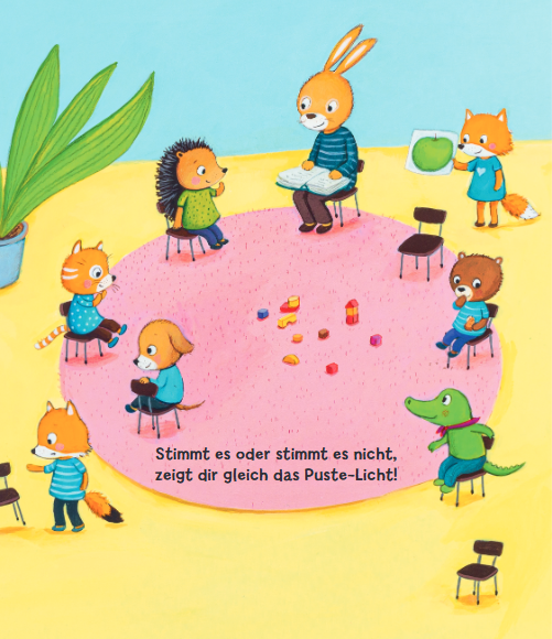Pustelicht: Rot, blau, grün, gelb - so bunt ist meine Welt!