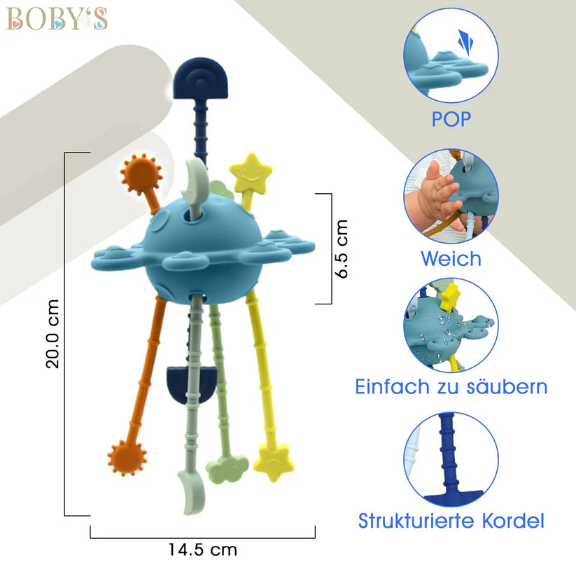 BOBY´S Activity Greifball Baby-Spielzeug Blau