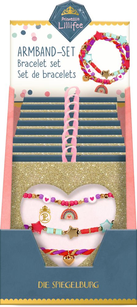 Armband-Set - Prinzessin Lillifee (Glitter & Gold)