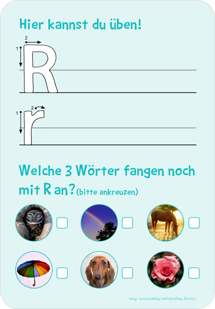 Wisch & Weg-Wendekarten: Cosmic School- Mein erstes ABC