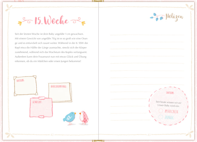 Ich werde Mama! Mein Schwangerschaftstagebuch