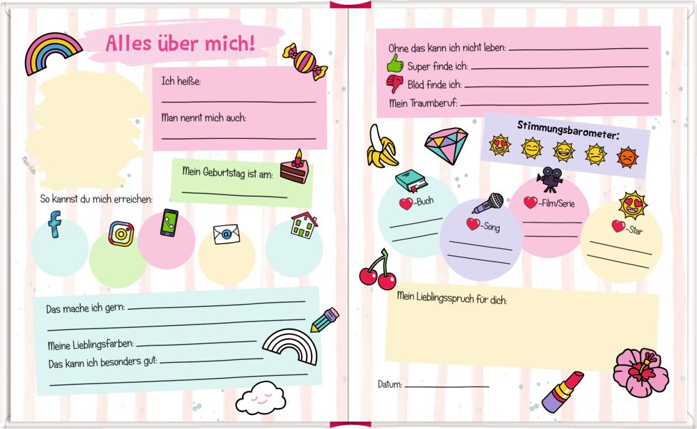 Freundebuch: Funny Patches - Meine Freunde