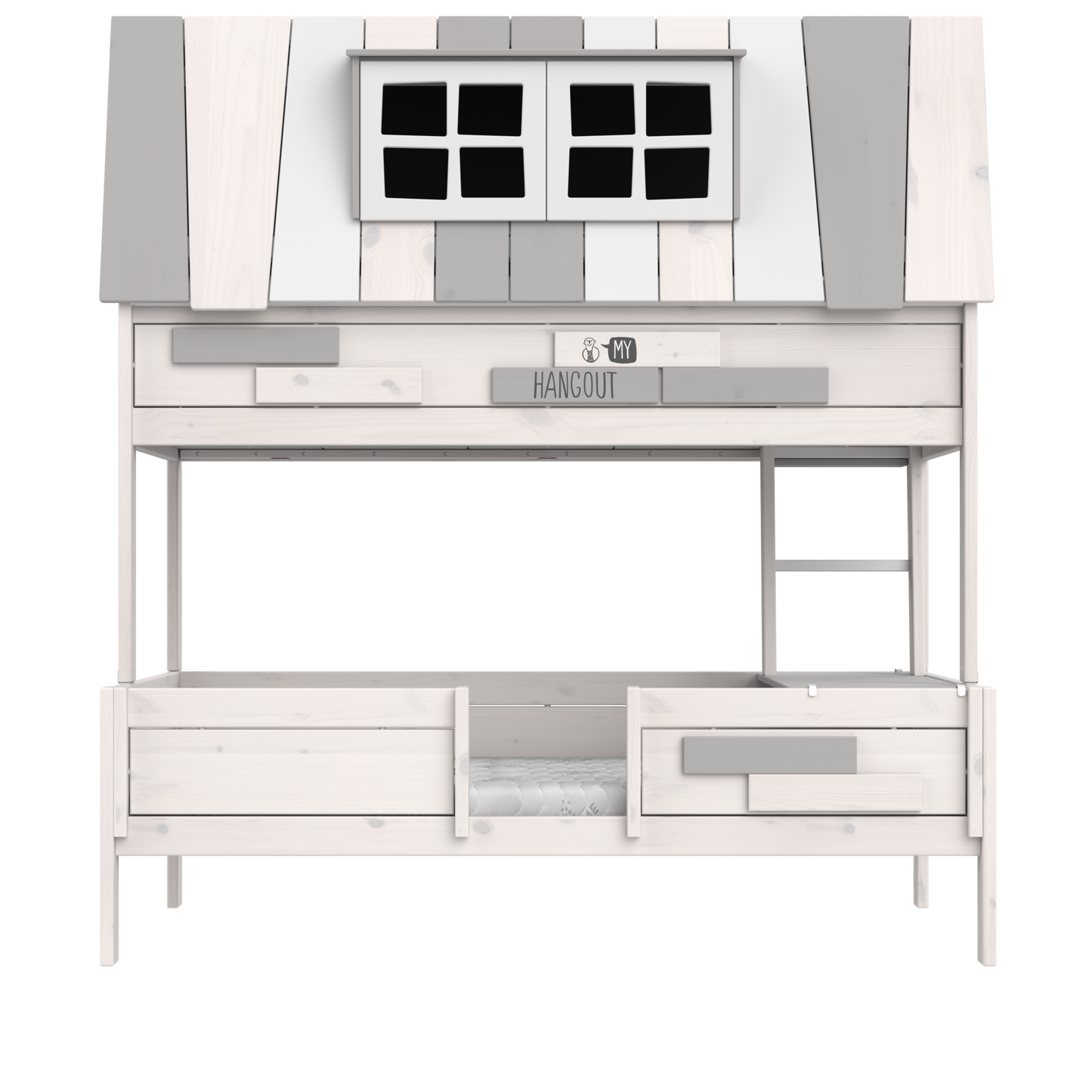 Lifetime Original Abenteuerbett My Hangout 120 cm Deluxe Whitewash
