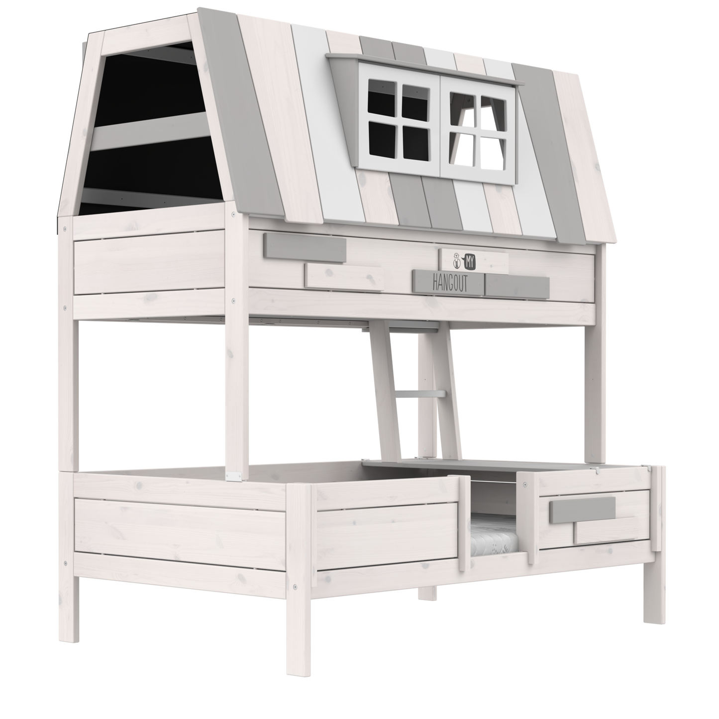 Lifetime Original Abenteuerbett My Hangout 120 cm Deluxe Whitewash