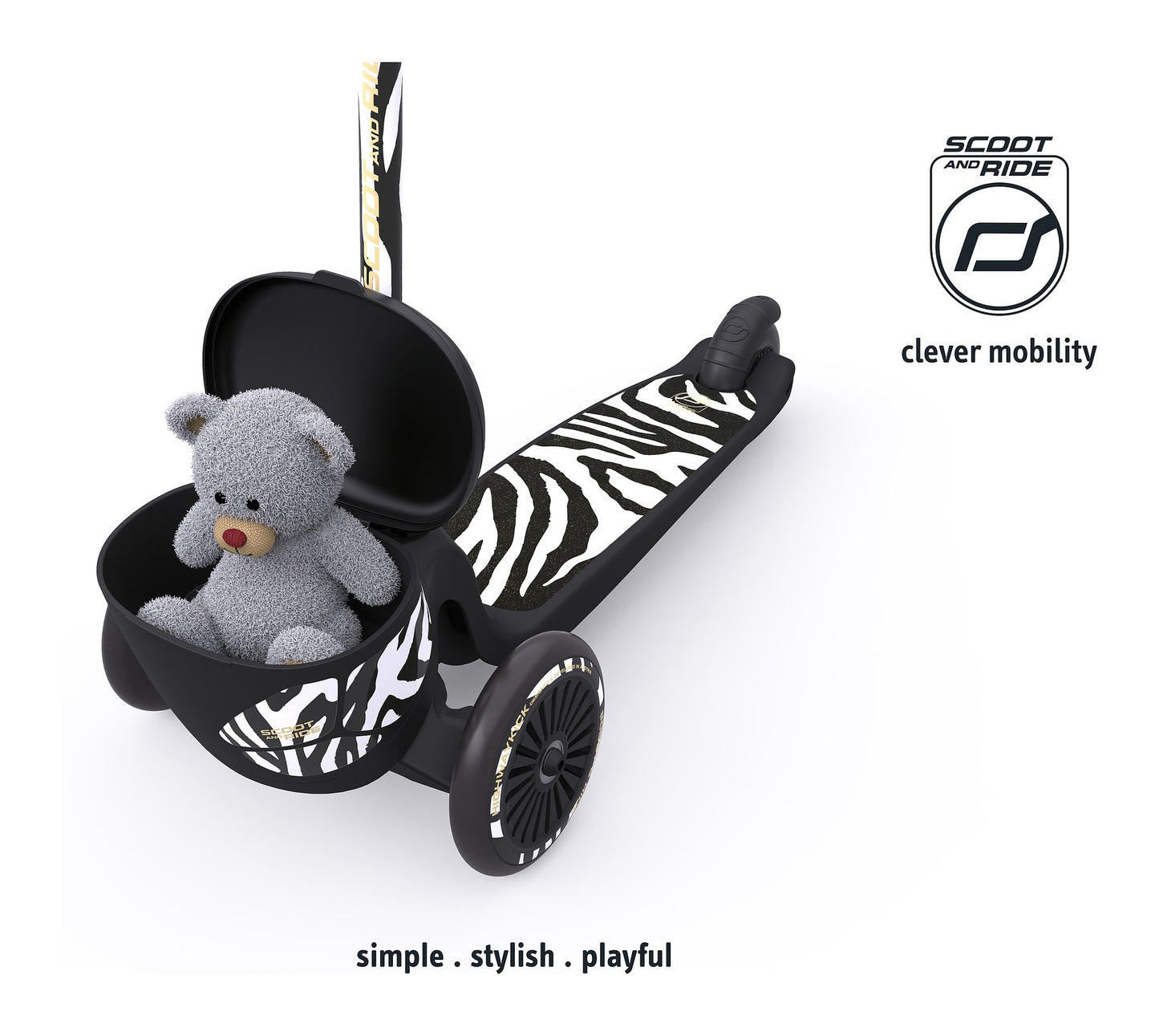 Scoot & Ride Highwaykick 2 Lifestyle Zebra