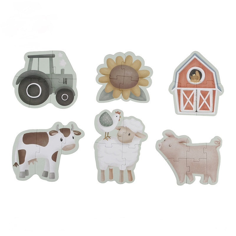 6in1 Puzzel Little Farm