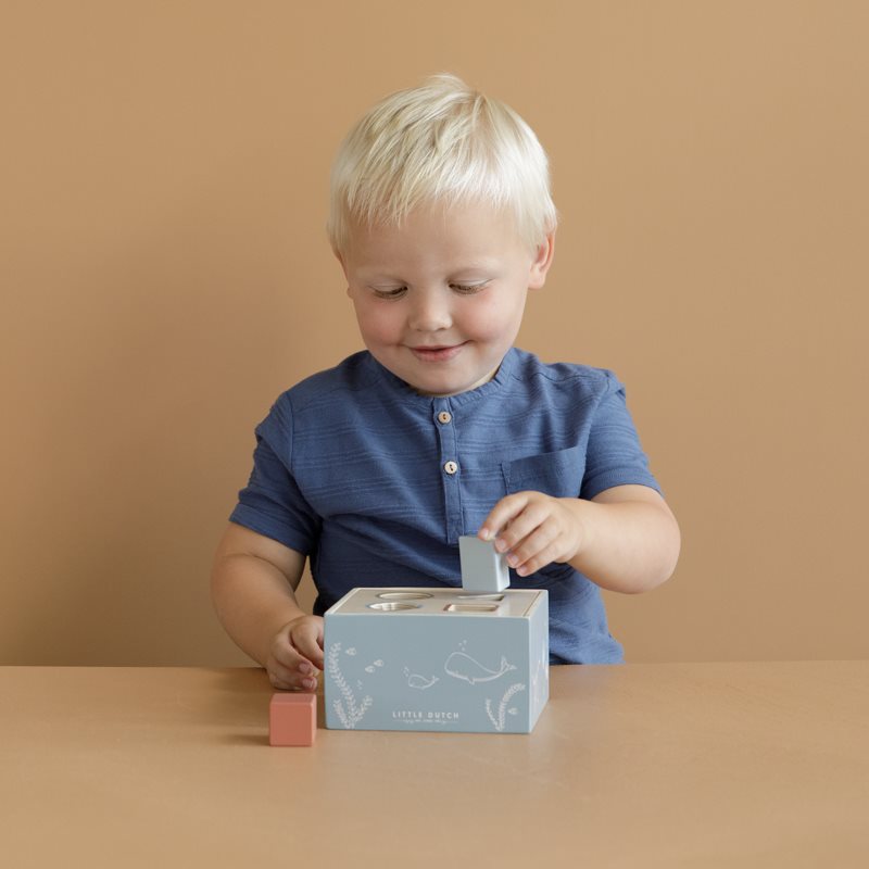 Little Dutch Formen-Steckspiel Ocean Blue