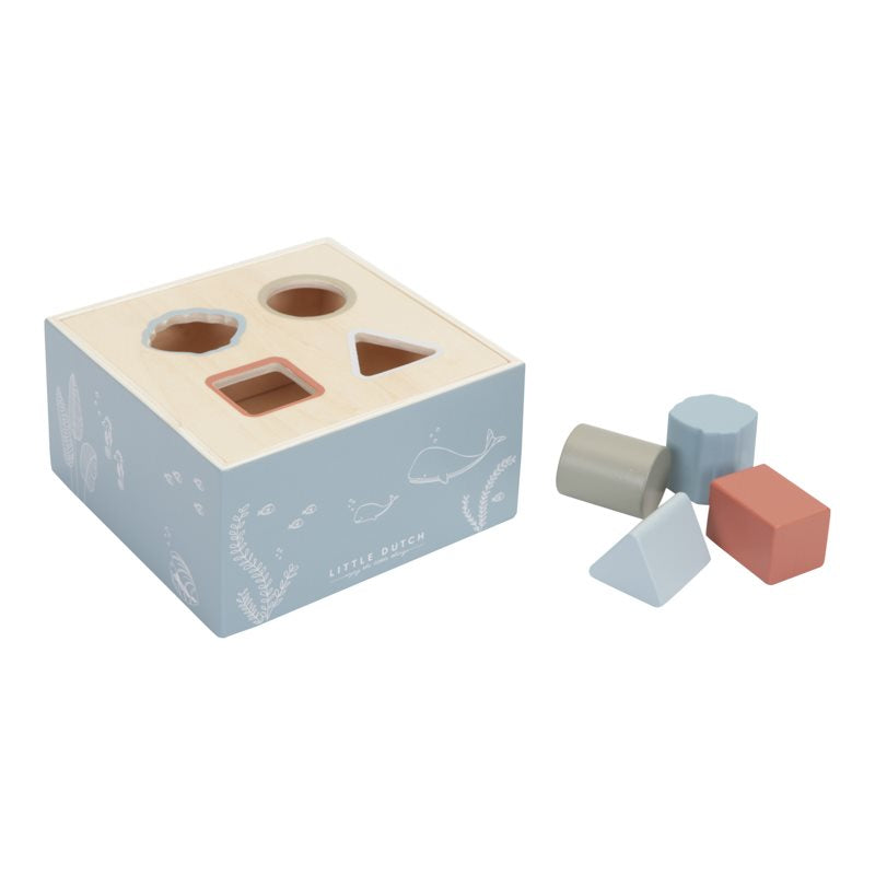 Little Dutch Formen-Steckspiel Ocean Blue
