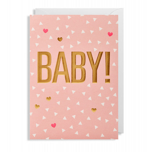 Baby! Grußkarte