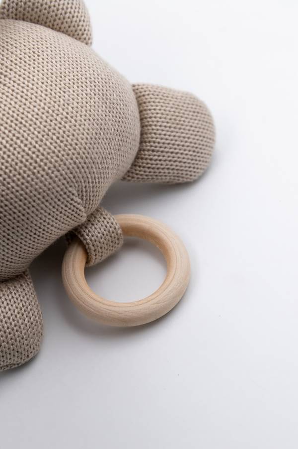 Spieluhr Hippo gestrickt