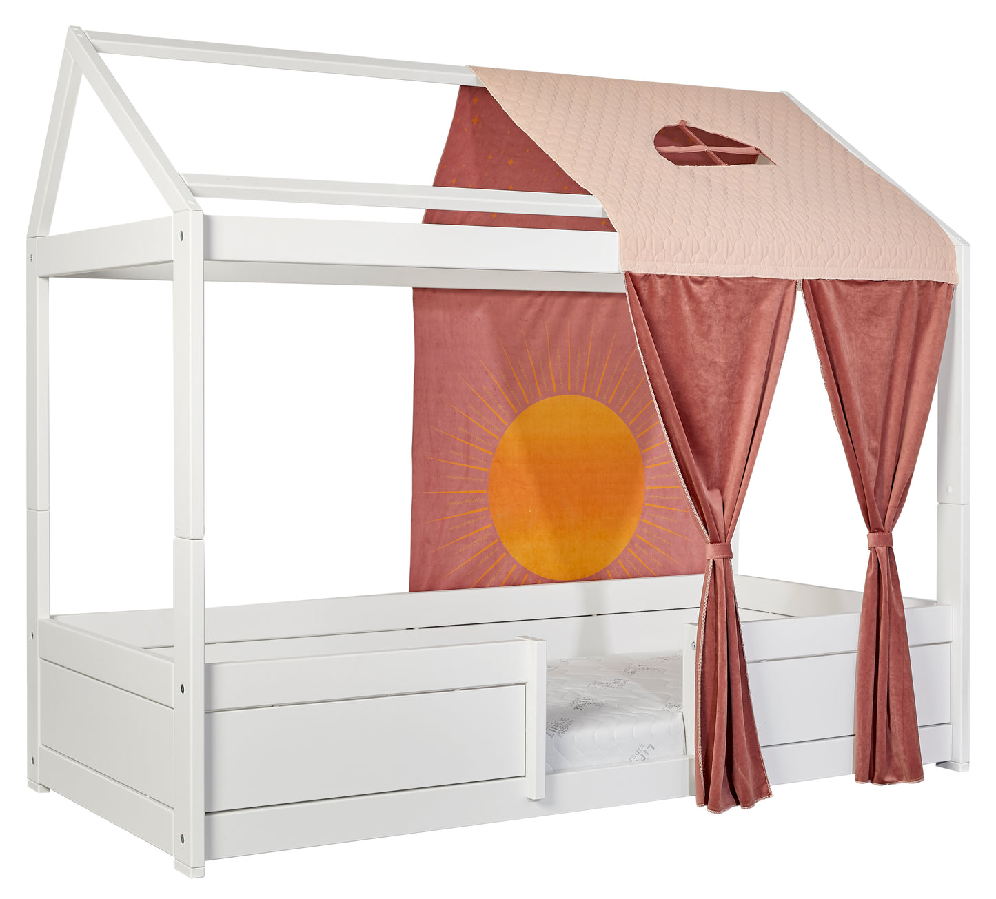 Lifetime 4-in-1 Haus-Bett Deluxe inkl. Stoff-Dach