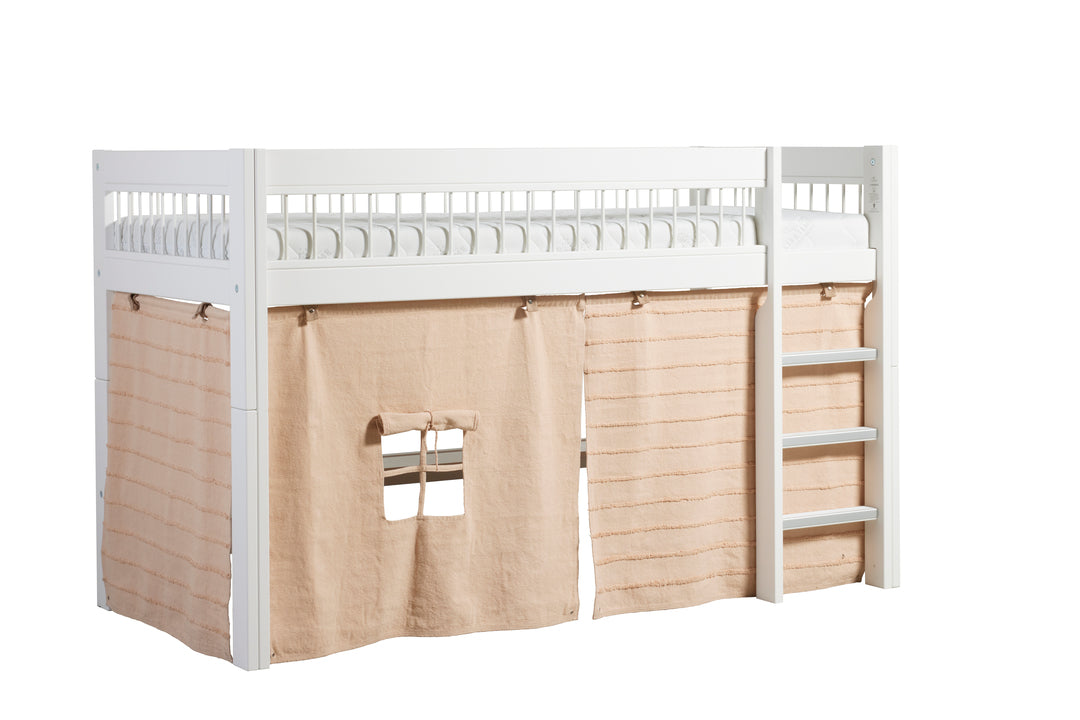 Lifetime Original Halbhohes Bett Deluxe mit Spielvorhang