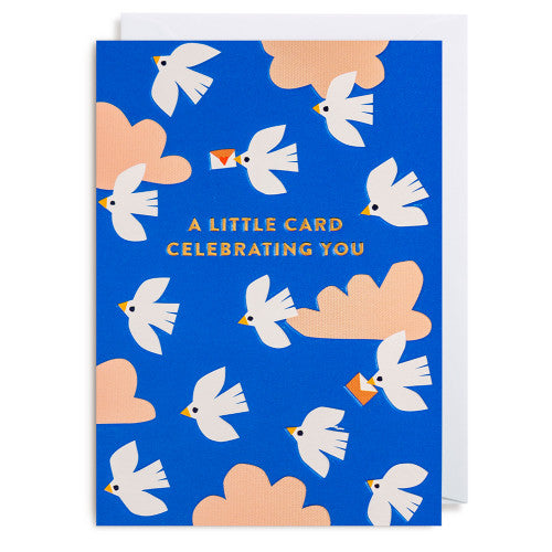 A Little Card Celebrating You Grußkarte