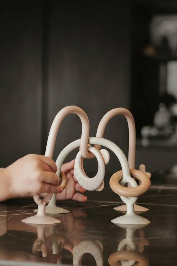 Spielzeug mit Saugnäpfen - Soft Pink