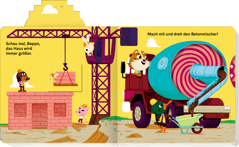 Beppo auf der Baustelle