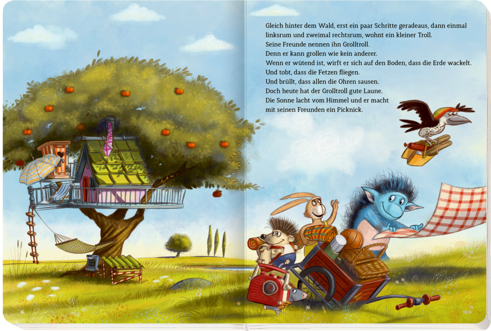 Der Grolltroll ... grollt heute nicht!? (Pappbilderbuch)