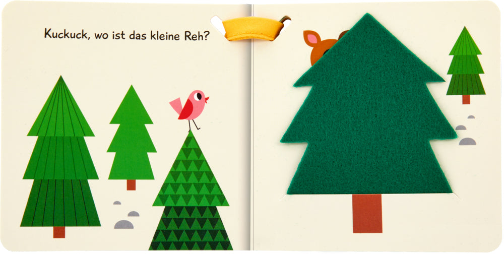 Mein Filz-Fühlbuch f.d.Buggy: Kuckuck, kl. Eule! (Fühl.&be.)