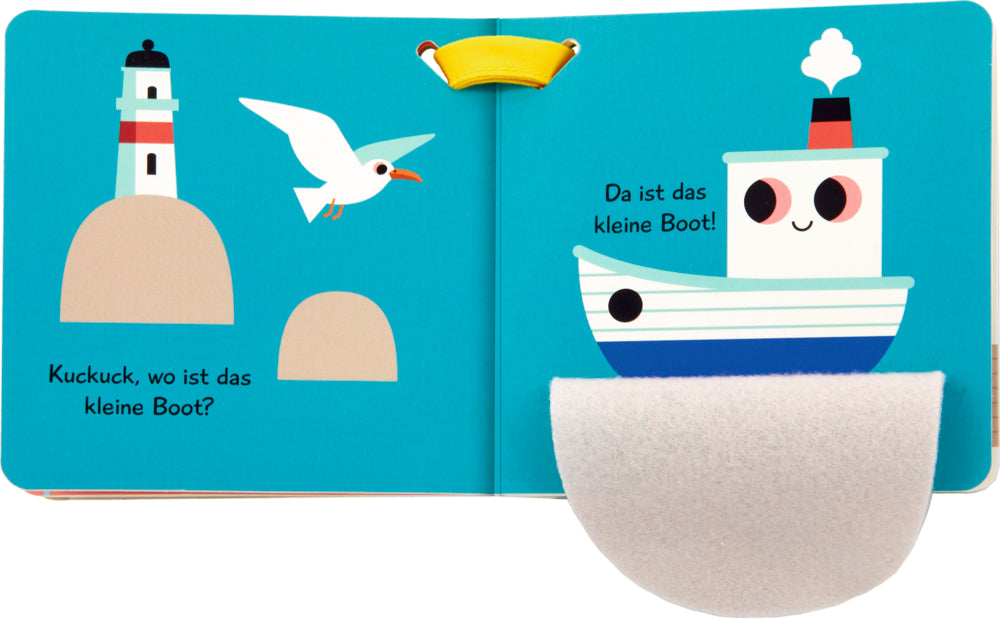 Mein Filz-Fühlbuch f.d.Buggy: Kuckuck, kl.
Auto! (Fühl.&be.)