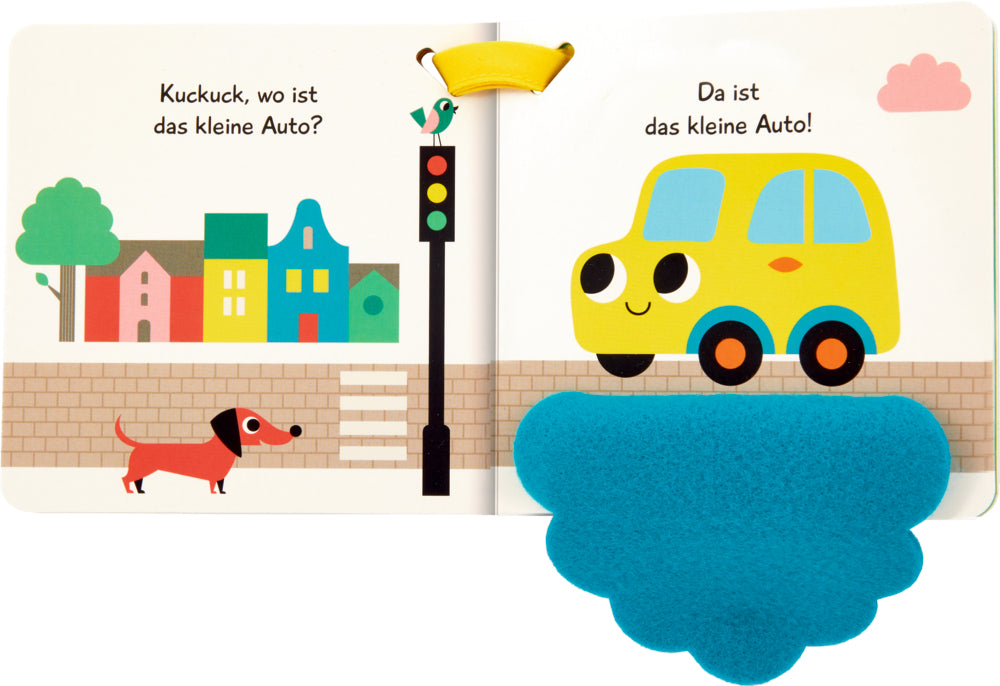 Mein Filz-Fühlbuch f.d.Buggy: Kuckuck, kl.
Auto! (Fühl.&be.)