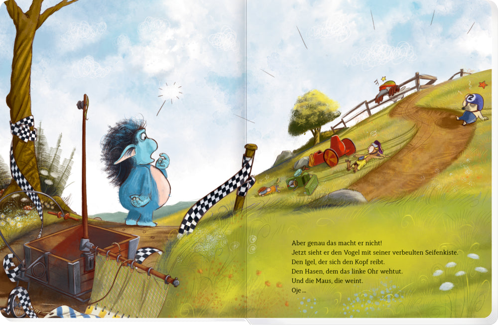 Der Grolltroll ... will Erster sein (Pappbilderbuch)