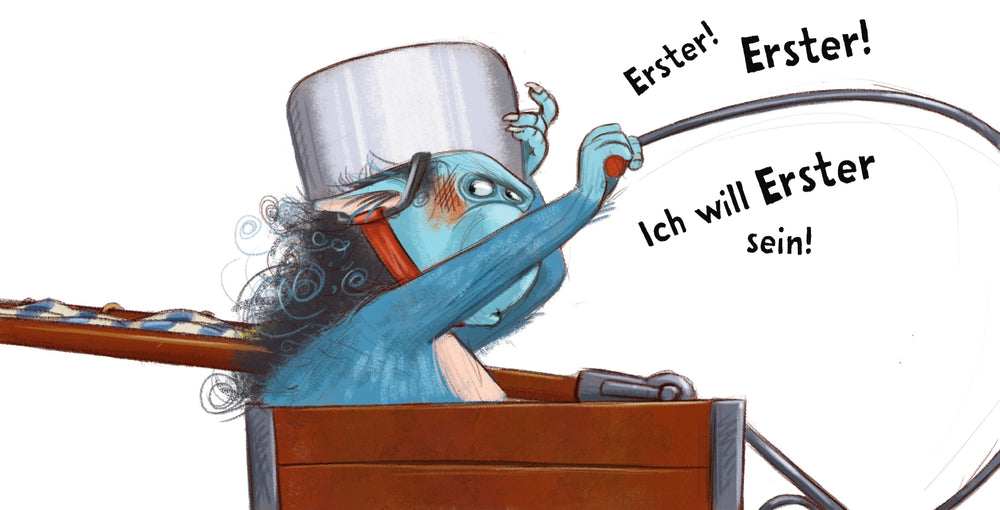 Der Grolltroll ... will Erster sein (Pappbilderbuch)