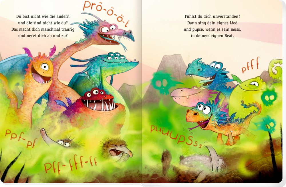 Furzipups der Knatterdrache (Mini-Pappbilderbuch)