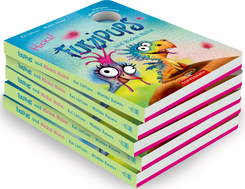 Furzipups und Hicksi Huhn (Pappbilderbuch