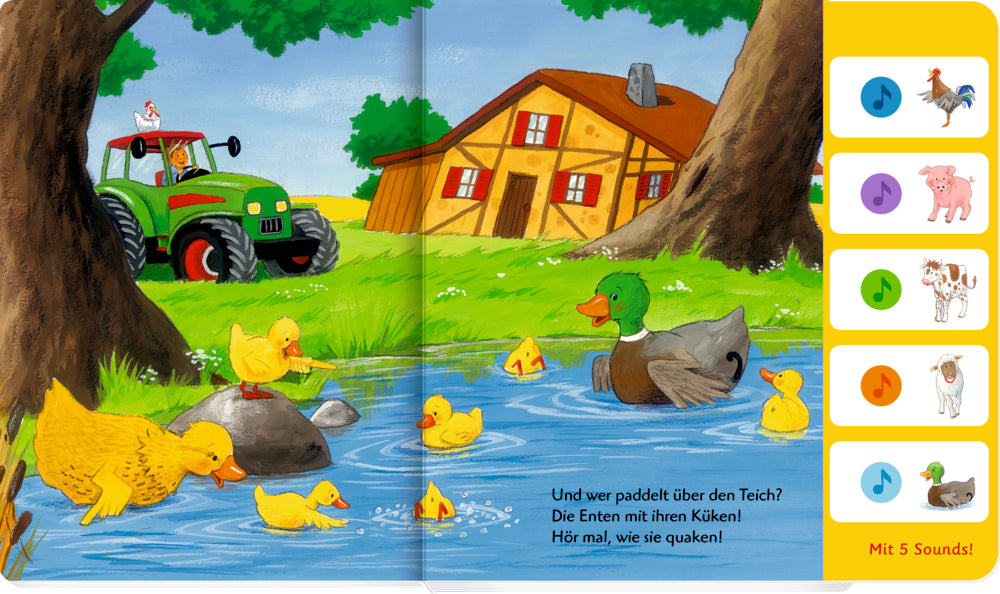 Hör mal, was da kräht und quiekt! (Soundbuch)