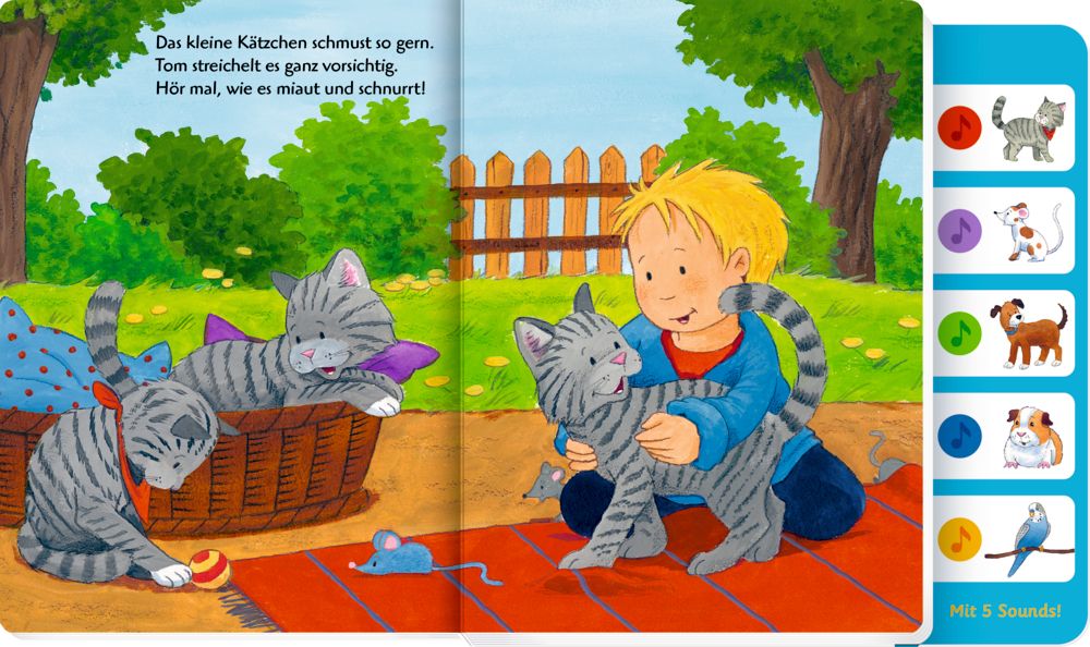 Hör mal, was da miaut und bellt! (Soundbuch)