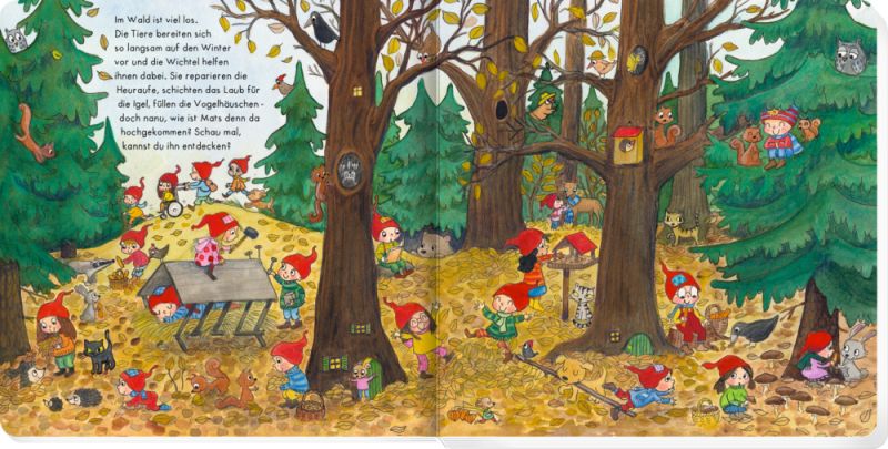 Mein Herbstwichtel - Wimmelbuch